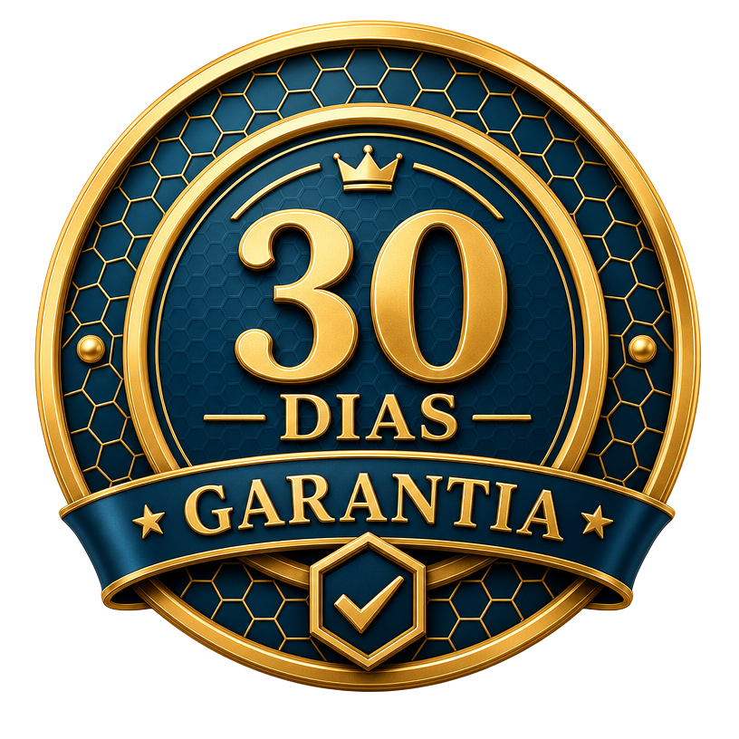 Selo de garantia de 30 dias